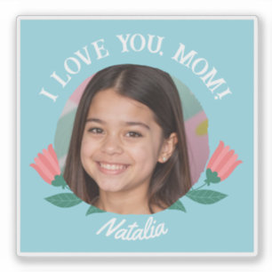 Personalised Photo Name Mother's Day I Love You 