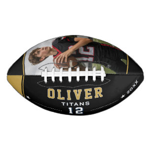 Personalised Photo Name Number Team Gift Football