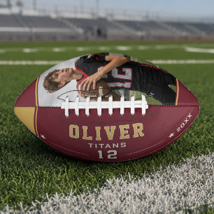 Personalised Photo Name Number Team Gift Football