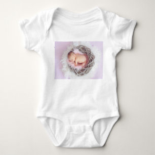 Personalised Photo New Baby Gift Baby Shower Baby Bodysuit
