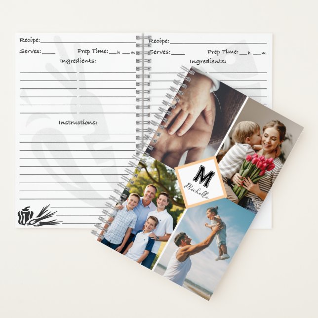 "Personalised Photo Notebook  (Inside)