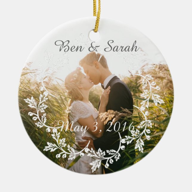 Personalised Photo Ornament (Front)
