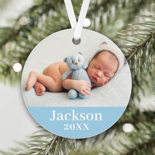 Personalised Photo Ornament   Custom Colour