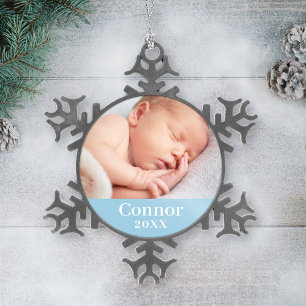 Personalised Photo Ornament Custom Colour