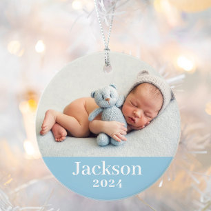 Personalised Photo Ornament Custom Colour