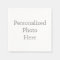 Personalised Photo Paper Napkin