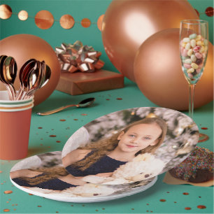 Personalised Photo Paper Plate