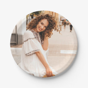 Personalised Photo Paper Plates