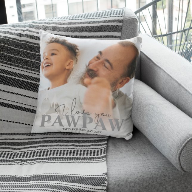 Personalised Photo Pawpaw Cushion (Creator Uploaded)