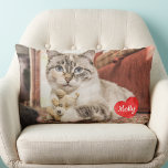 Personalised Photo Pet Dog Family Cat Template Lumbar Cushion<br><div class="desc">Celebrate your best friend with a personalised Pet Pillow . Can be made for Dog Pillows or Cat Pillows,  of best friends and grandparents.
Personalised Photo Pet Dog Family Cat Template Lumbar Pillow.</div>
