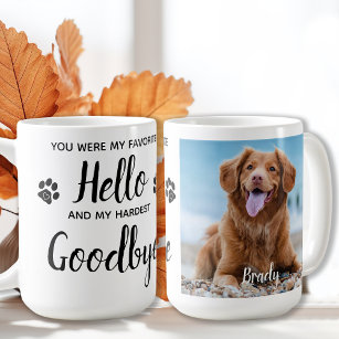 Personalised Photo Pet Memorial Coffee Mug