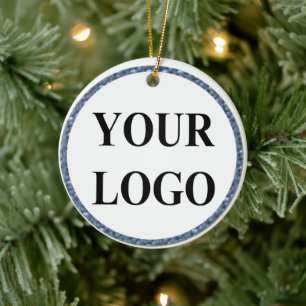 Personalised Photo Picture Family Christmas Cerami Ceramic Tree Decoration