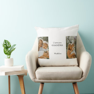 Personalised Photo Pillow - I Love You Grandma