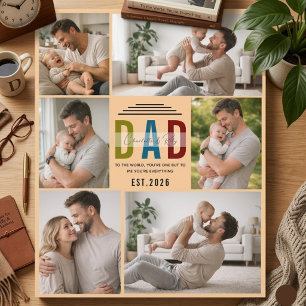 Personalised Photo Plaque   Our First Father’s Day