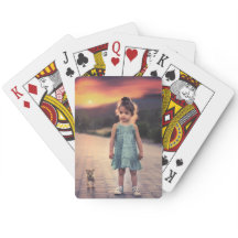 Personalised Photo Poker Cards - Custom Face Card 