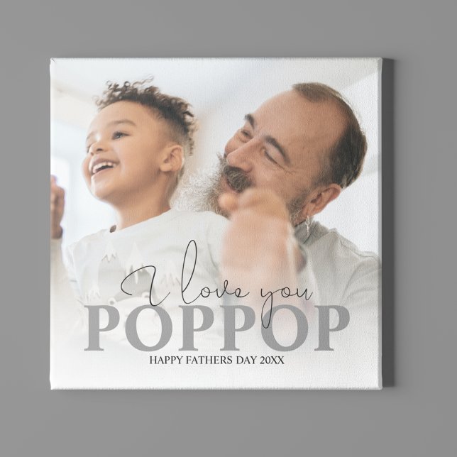 Personalised Photo Poppop Plaque (Creator Uploaded)