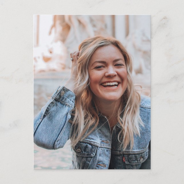 Personalised Photo Postcard (Front)