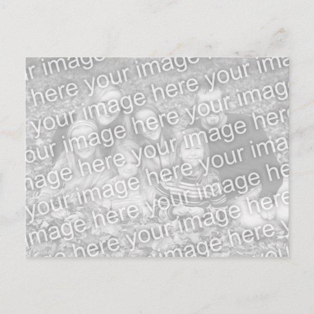 Personalised Photo Postcard (Front)