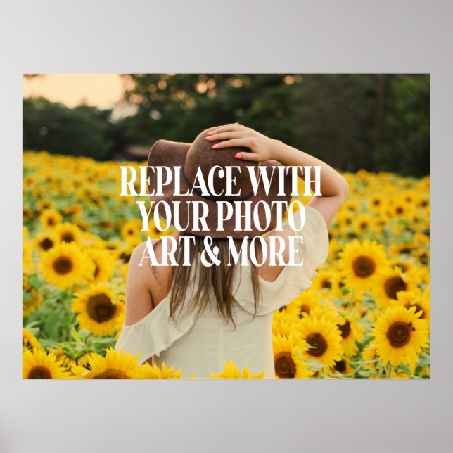 Personalised Photo Poster (Front)