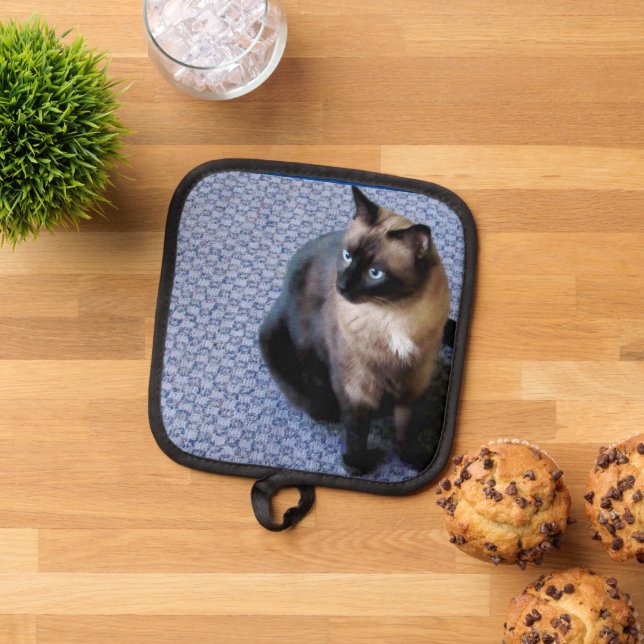 Personalised photo  pot holder (Top Down)