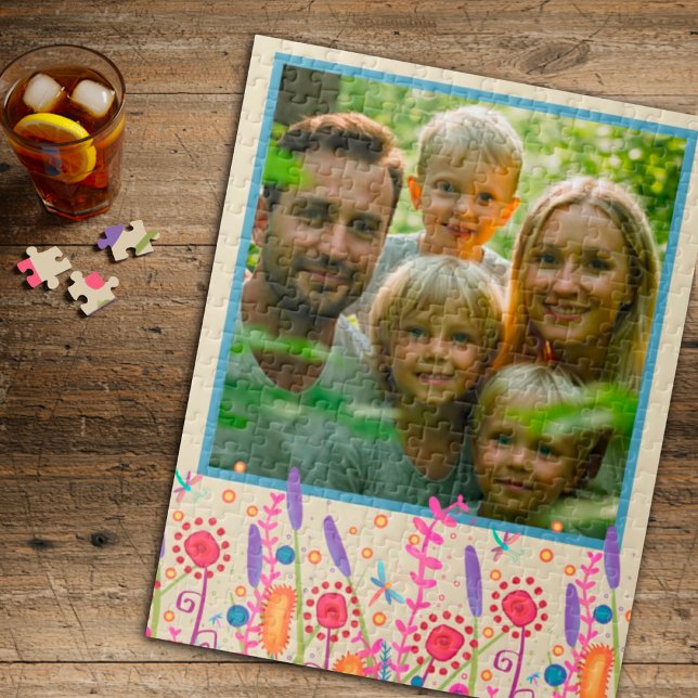 Personalised photo puzzle Inspirivity Wildflowers (Creator Uploaded)