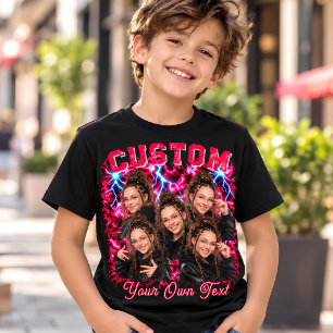 Personalised Photo Rap 90s T-Shirt