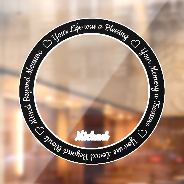 Personalised Photo Remembrance Memorial (Sheet 2)