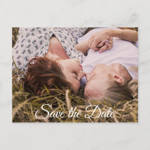 Personalised Photo Save the Date Postcard