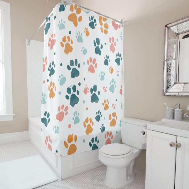 Personalised Photo Shower Curtain (In Situ)