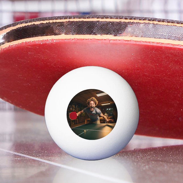 Personalised Photo Sport Gamer Ping Pong Ball (Creator Uploaded)