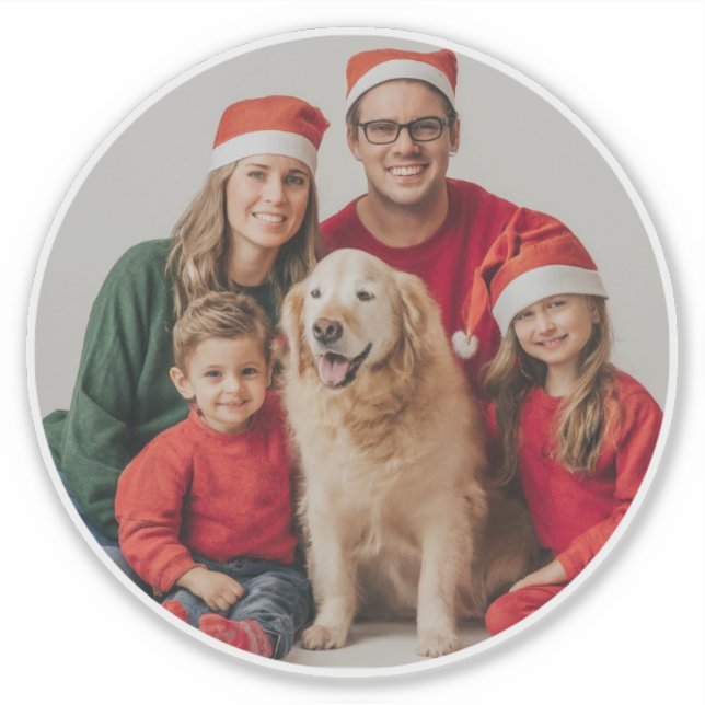 Personalised Photo Sticker (Front)