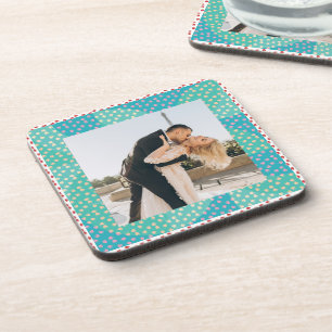 Personalised Photo Strawberry Frame Coaster