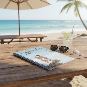 Personalised Photo Summer Fun Keepsake Notebook