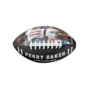 Personalised Photo Team Player Sports Mini Football