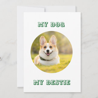 Personalised Photo Template for My Dog - My Best