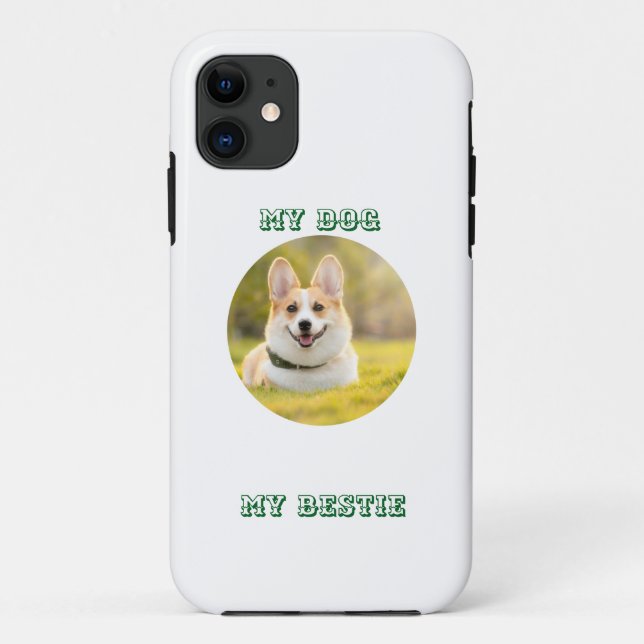 Personalised Photo Template for My Dog - My Best Case-Mate iPhone Case (Back)