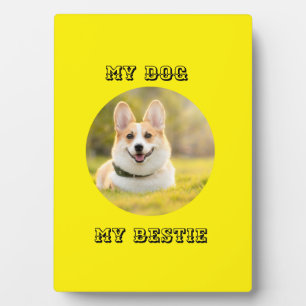 Personalised Photo Template for My Dog - My Best Plaque