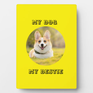 Personalised Photo Template for My Dog - My Best Plaque
