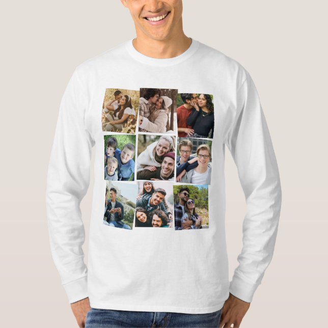 Personalised Photo Template T-Shirt (Front)