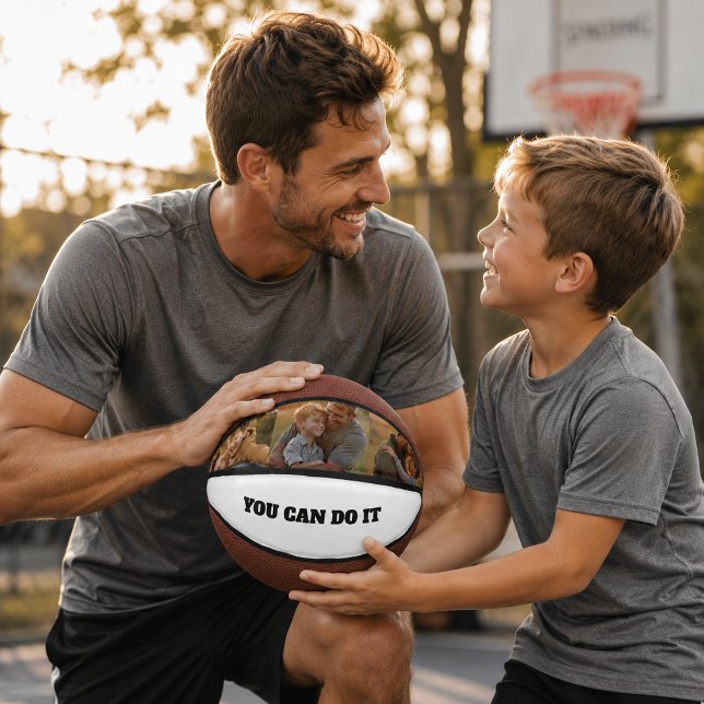 Personalised Photo & Text Mini Basketball (Creator Uploaded)