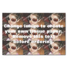 Personalised photo tissue paper. Make your own!
