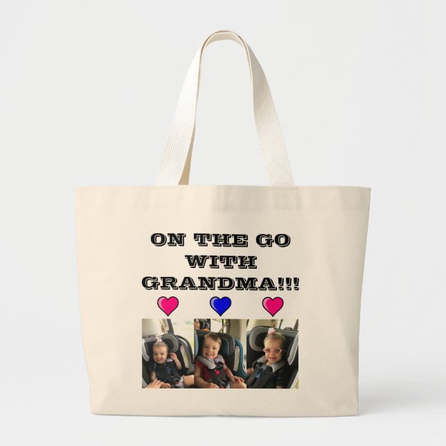Personalised photo tote (Front)