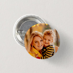 Personalised Photo Upload Your Own Design 3 Cm Round Badge