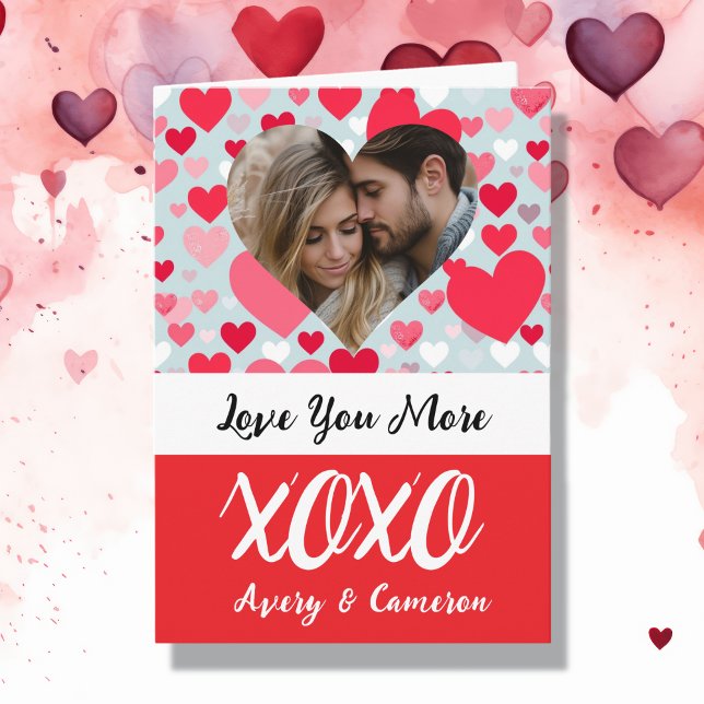 Personalised Photo Valentine's Day  Card (Creator Uploaded)