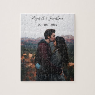 Personalised Photo Wedding Event Jigsaw Puzzle