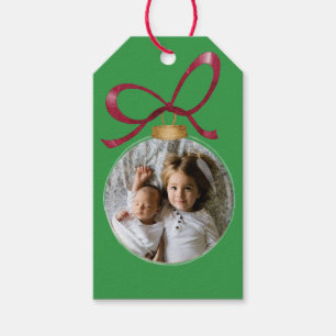 Personalised Photo with Year Custom Keepsake Gift Tags
