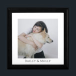 Personalised Photo Wood Keepsake Box<br><div class="desc">A sweet personalised photo wood lacquered keepsake box. Replace this photo with your own favourite photo of any kind.</div>