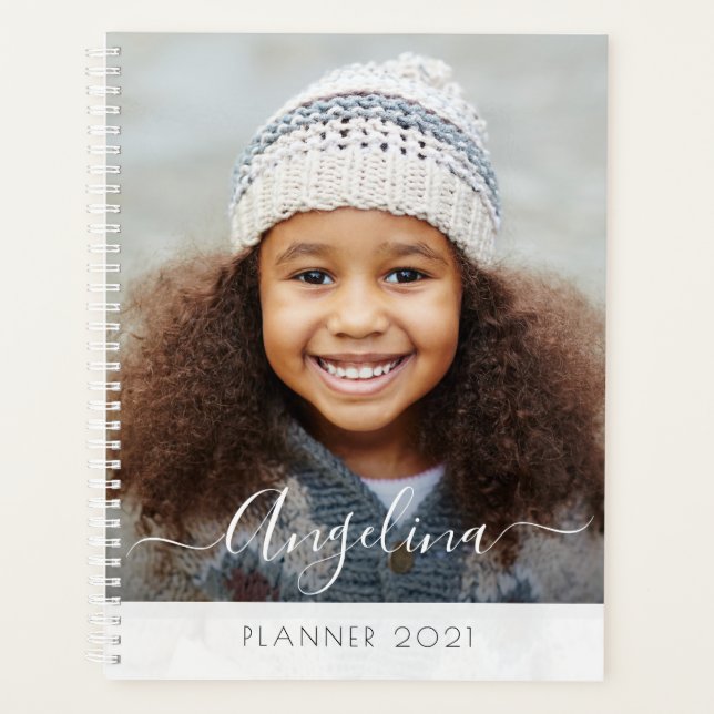 personalised photo yearly planner (Front)