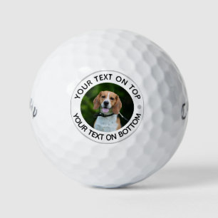 Personalised Photograph Dog Golf Balls