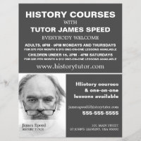 Personalised Photograph, History Course Advert